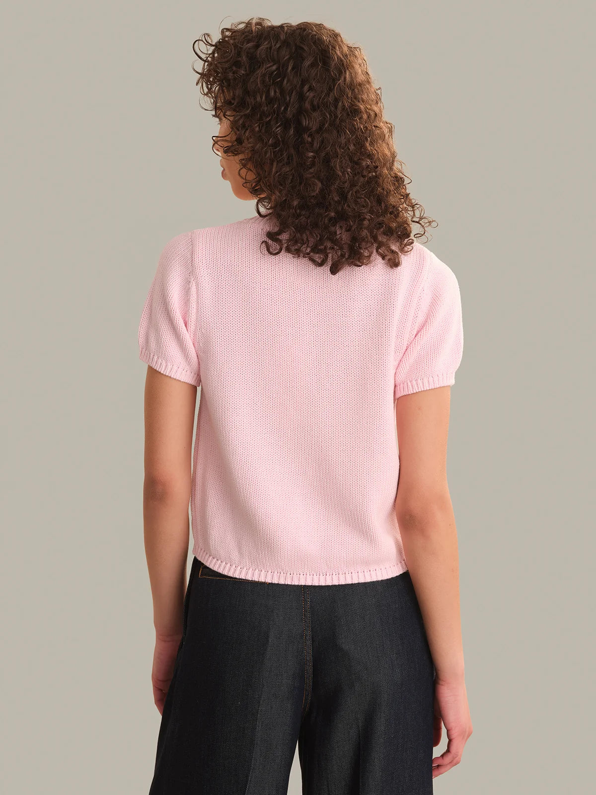 Banks Rolled Edge Sweater Tee