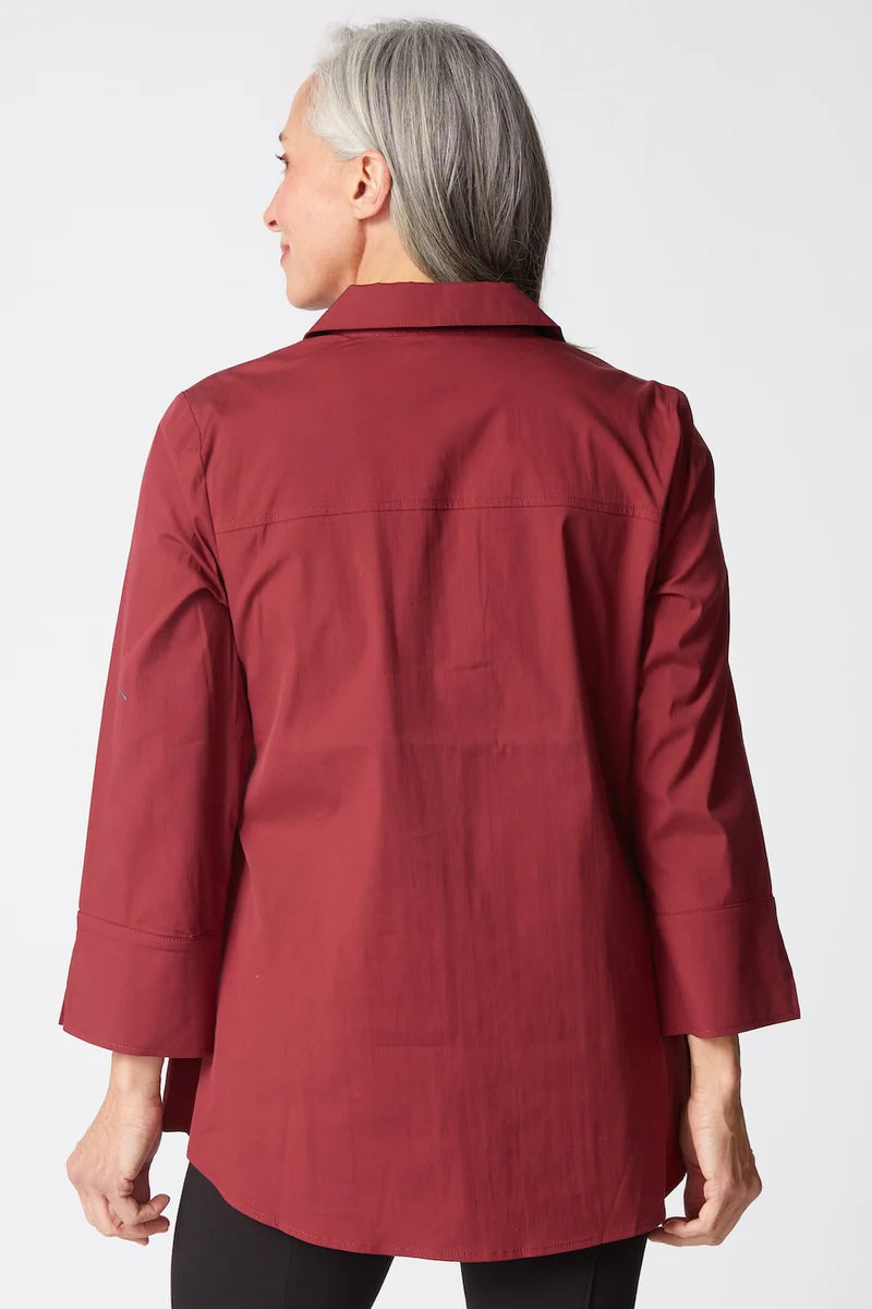 Perfect Travel Hidden Placket Shirt