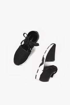 Solid Mesh Sneakers