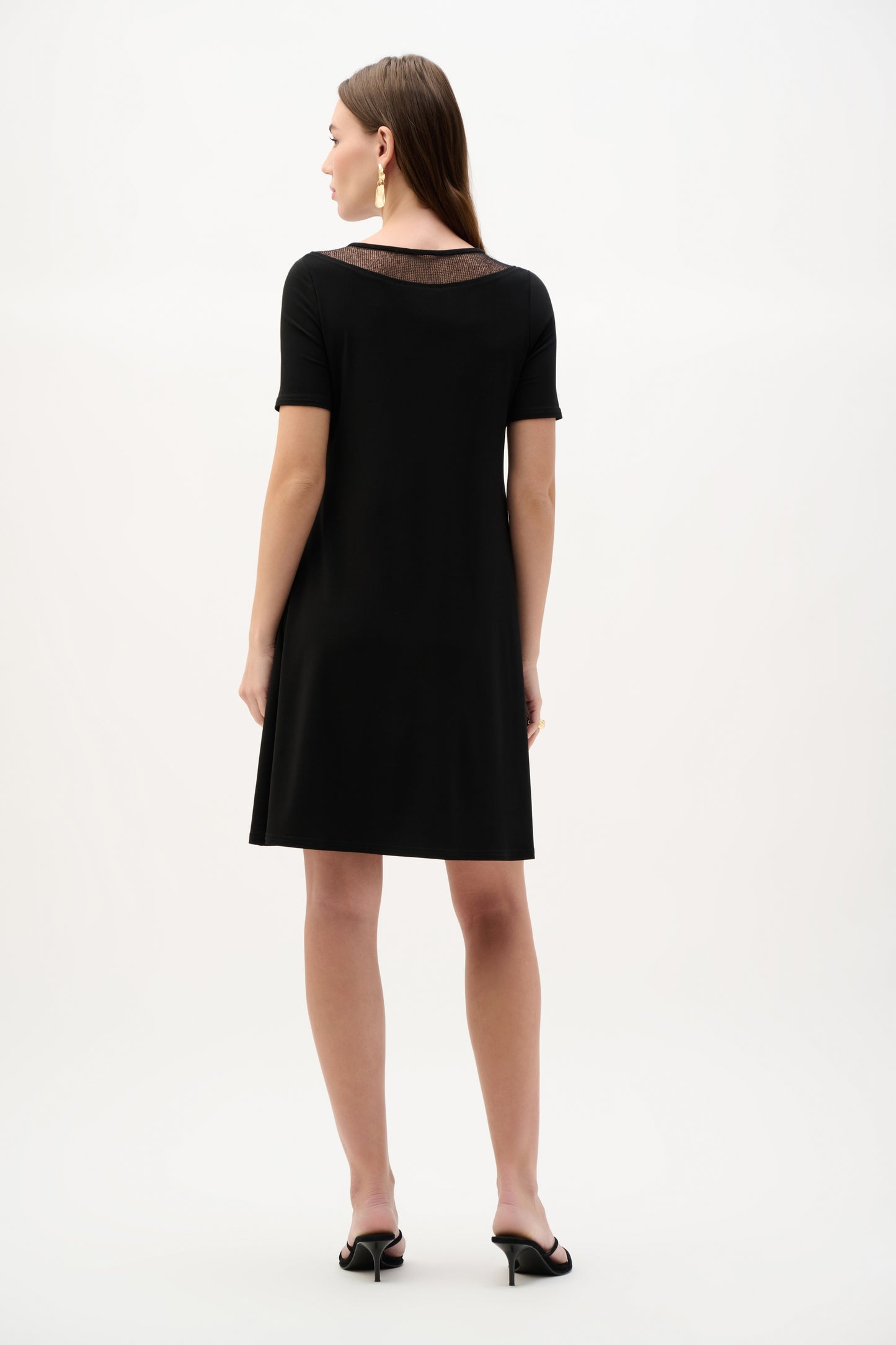 Silky Knit A-Line Dress