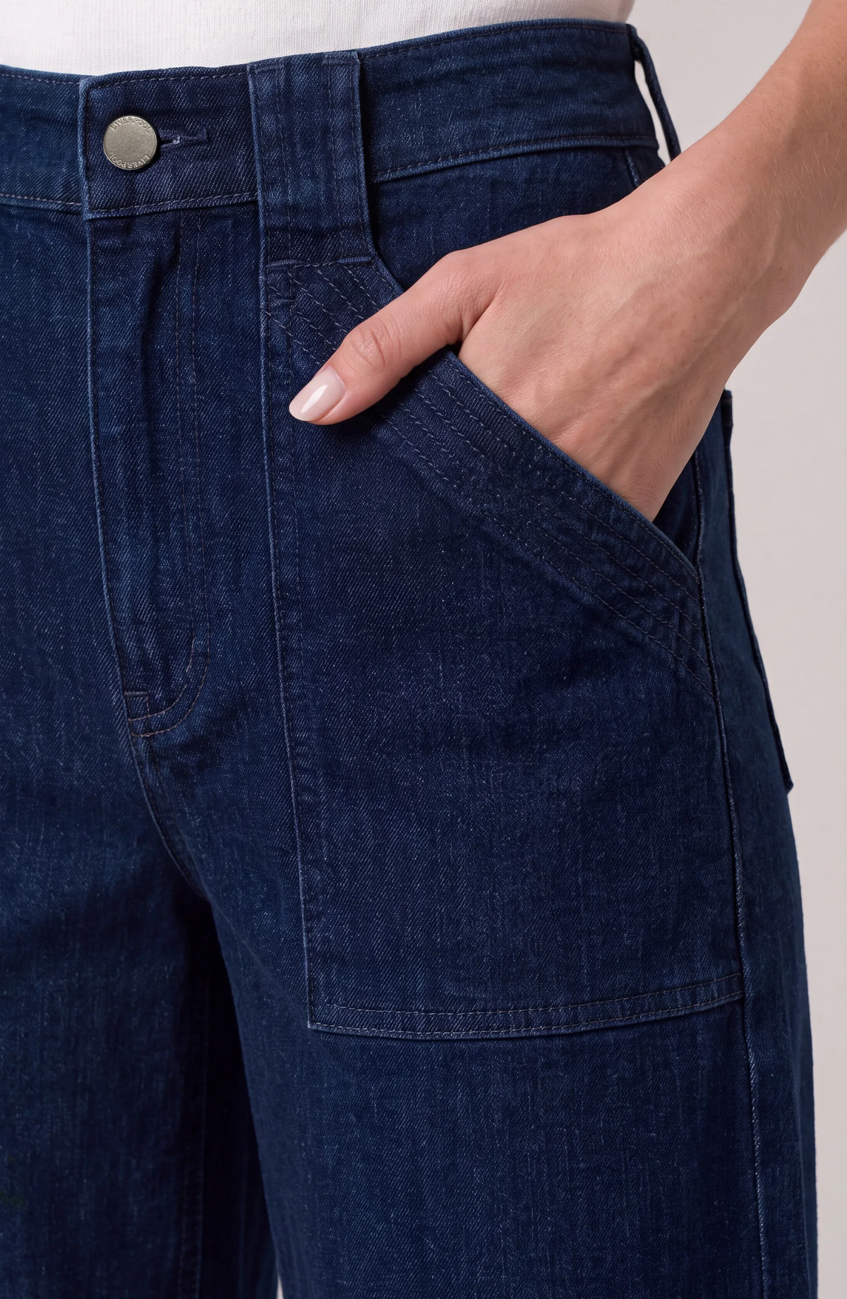 Stride Hi Rise Wide Leg Jeans