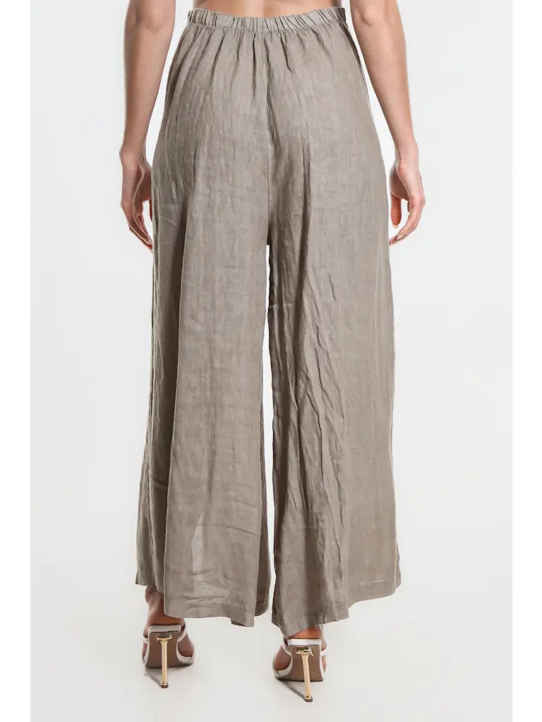 Gracelynn Button Linen Pant