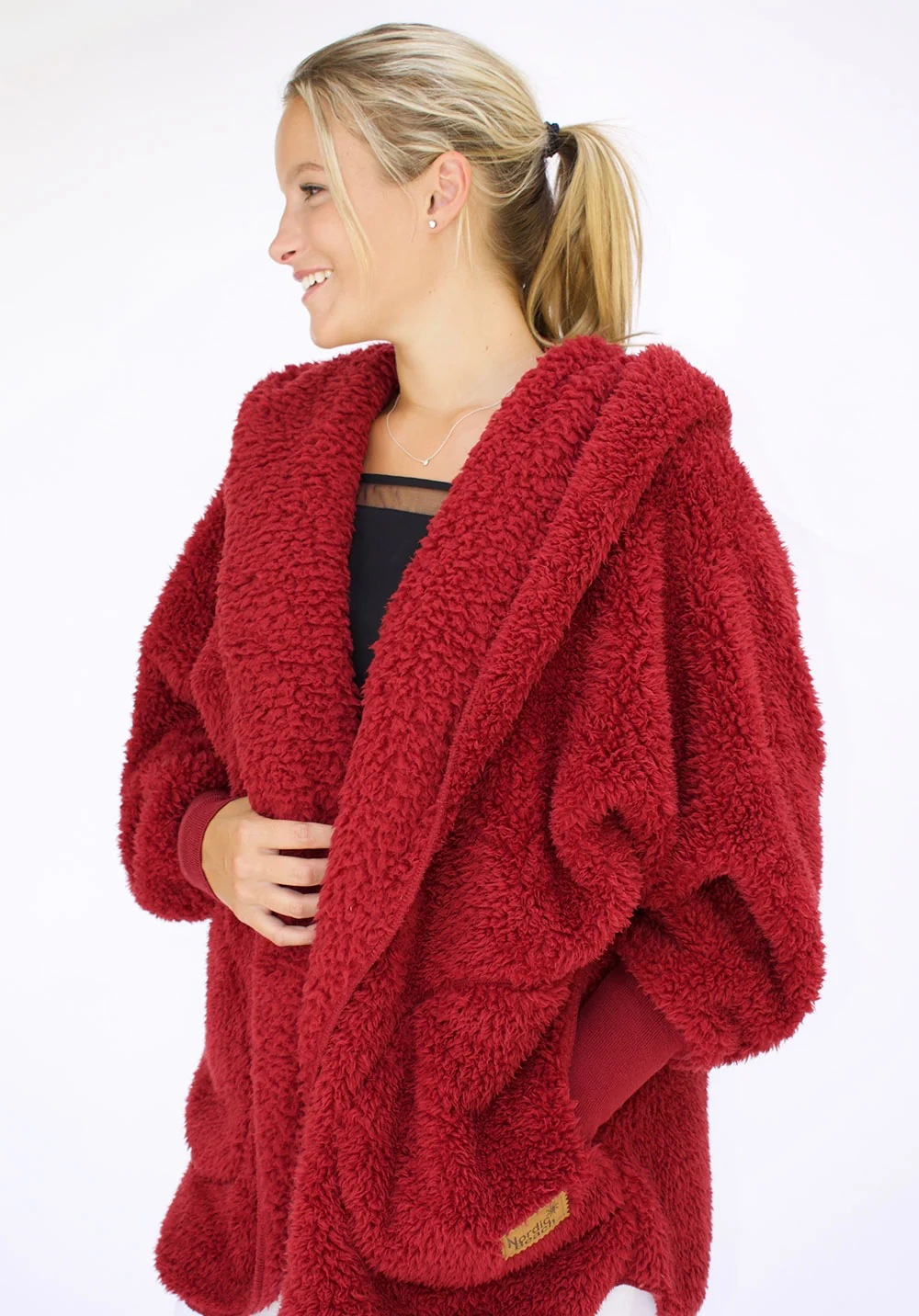 Hooded Plush Wrap