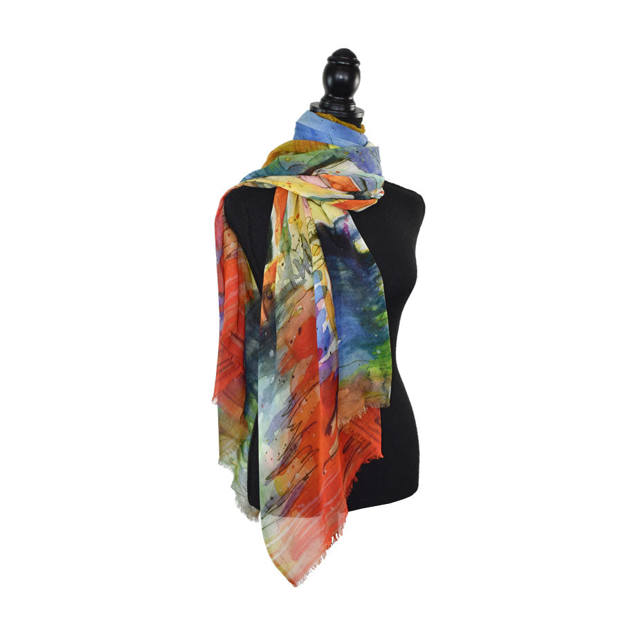 Wilmington City Scene Modal Scarf