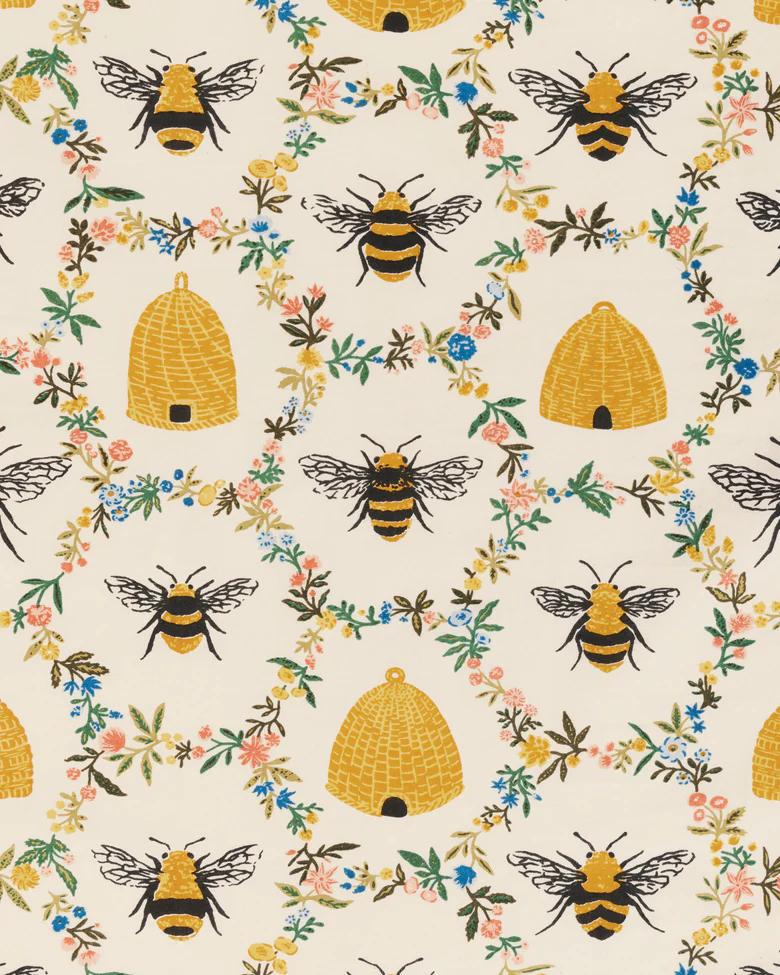 Long PJ Set in Sweet Bee
