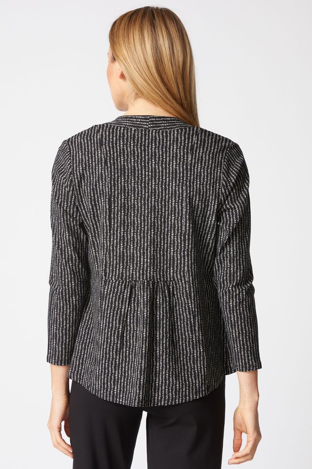 Core Travel Dots Shirred Jacket