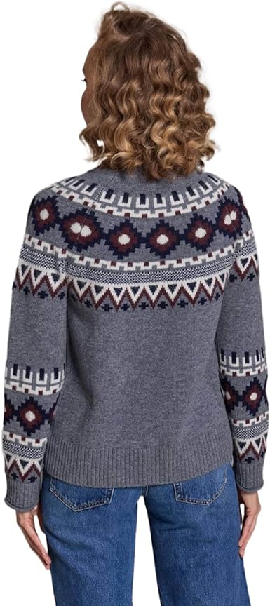 Vail Fair Ilse Mock Neck Sweater
