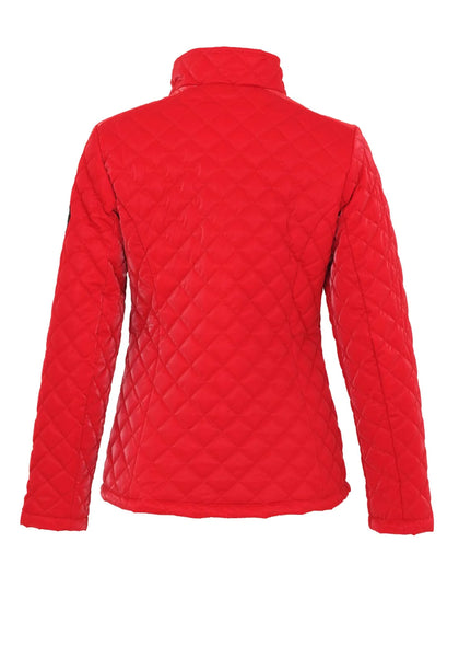 Quilted Jacket Red