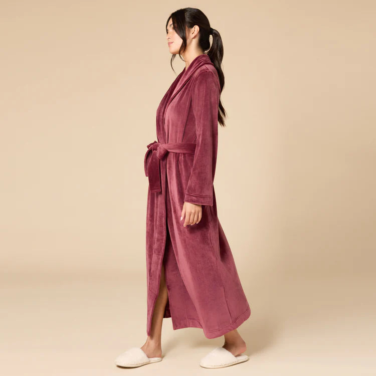 Serenity Shear Mink Wrap Robe