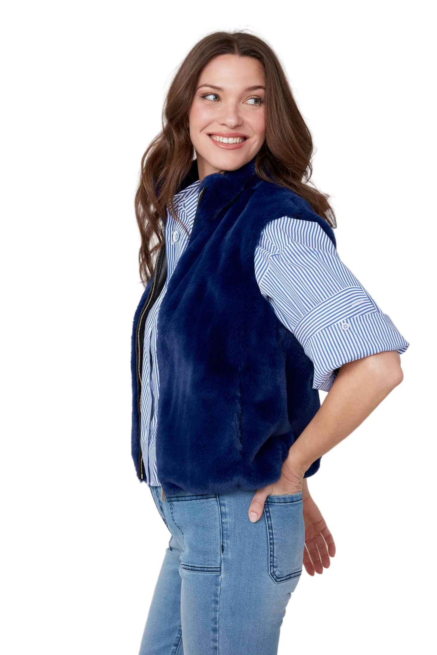 Faux Fur Vest