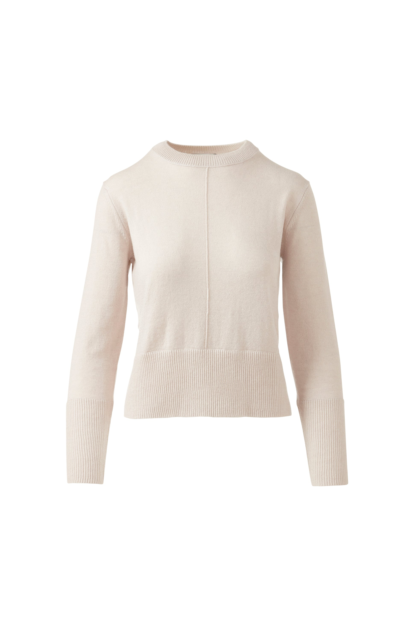 Exposed Seam Crew Sweater