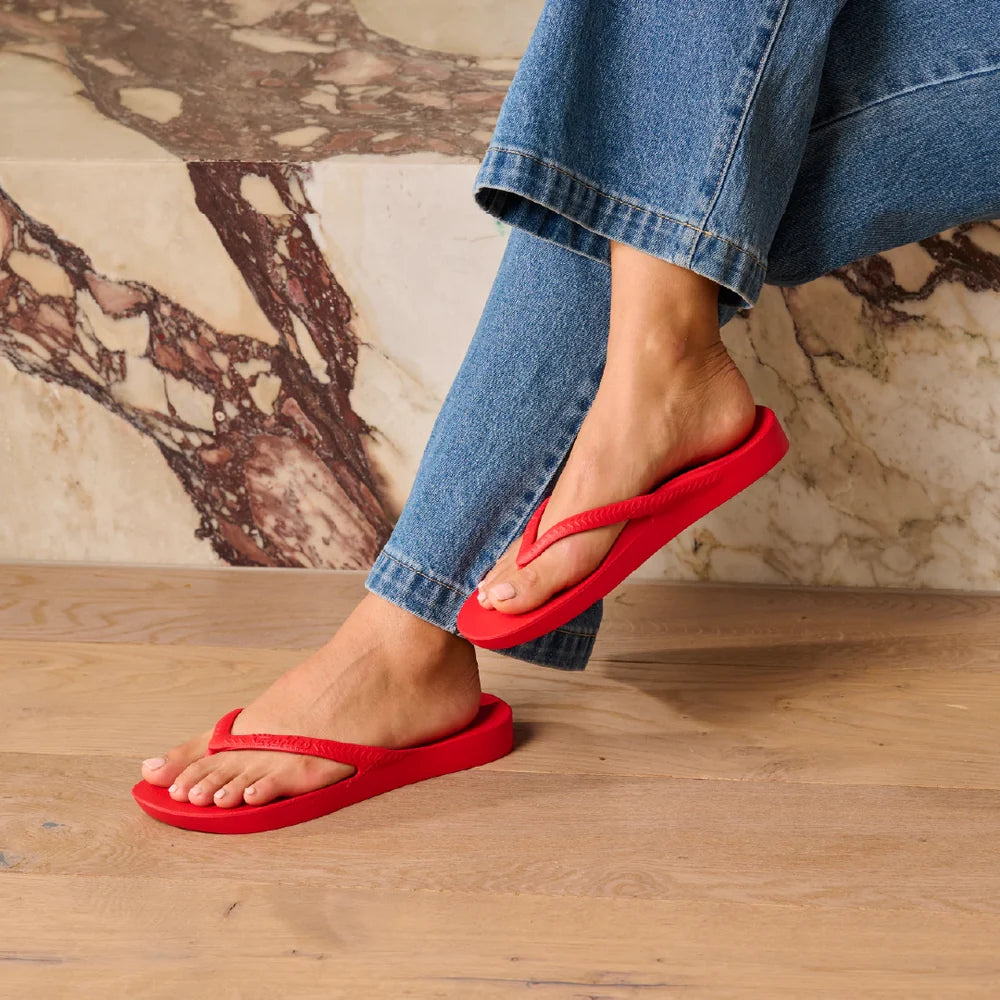 Arch Support Flip Flops