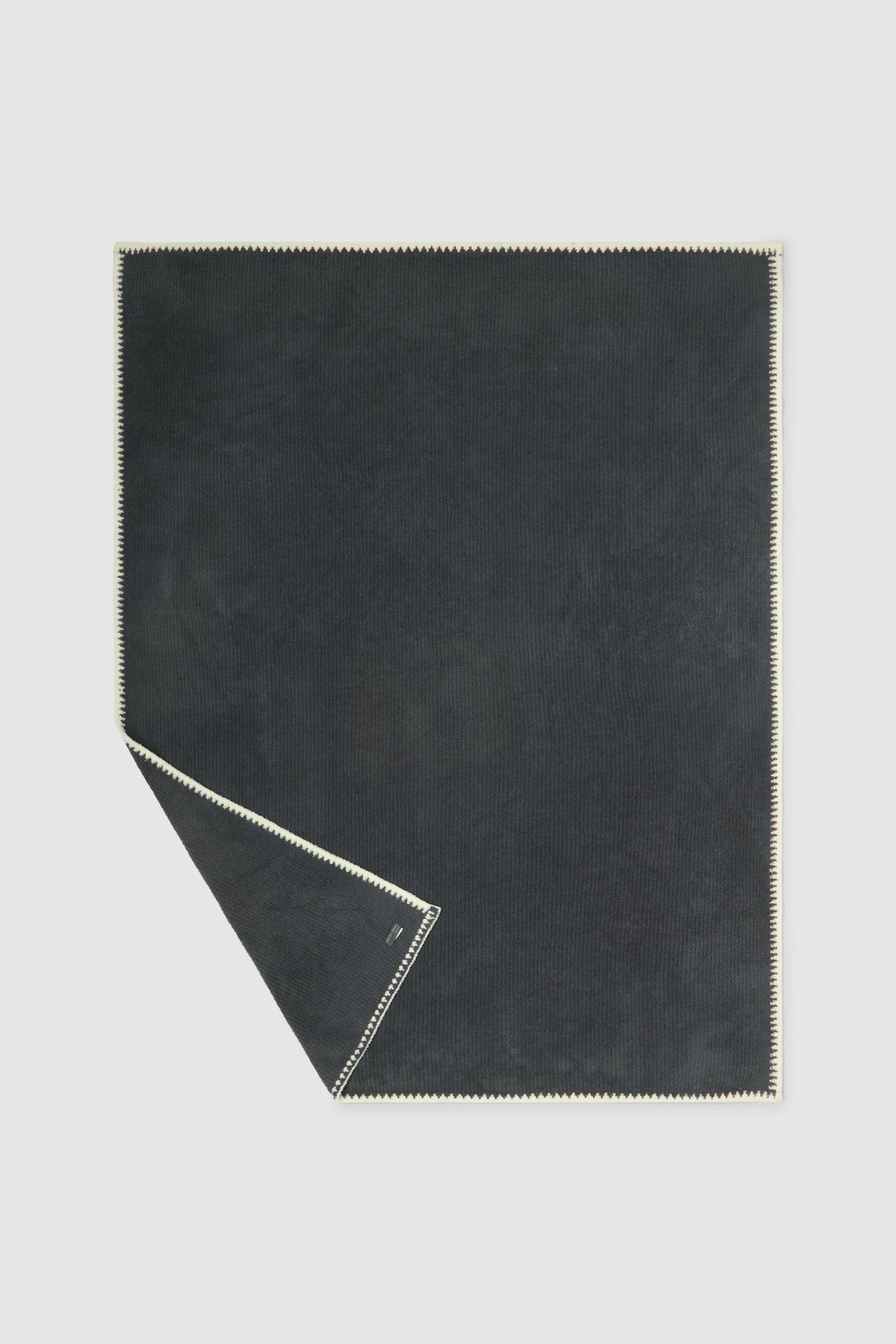 CozyChic Rib Blanket Stitch Throw