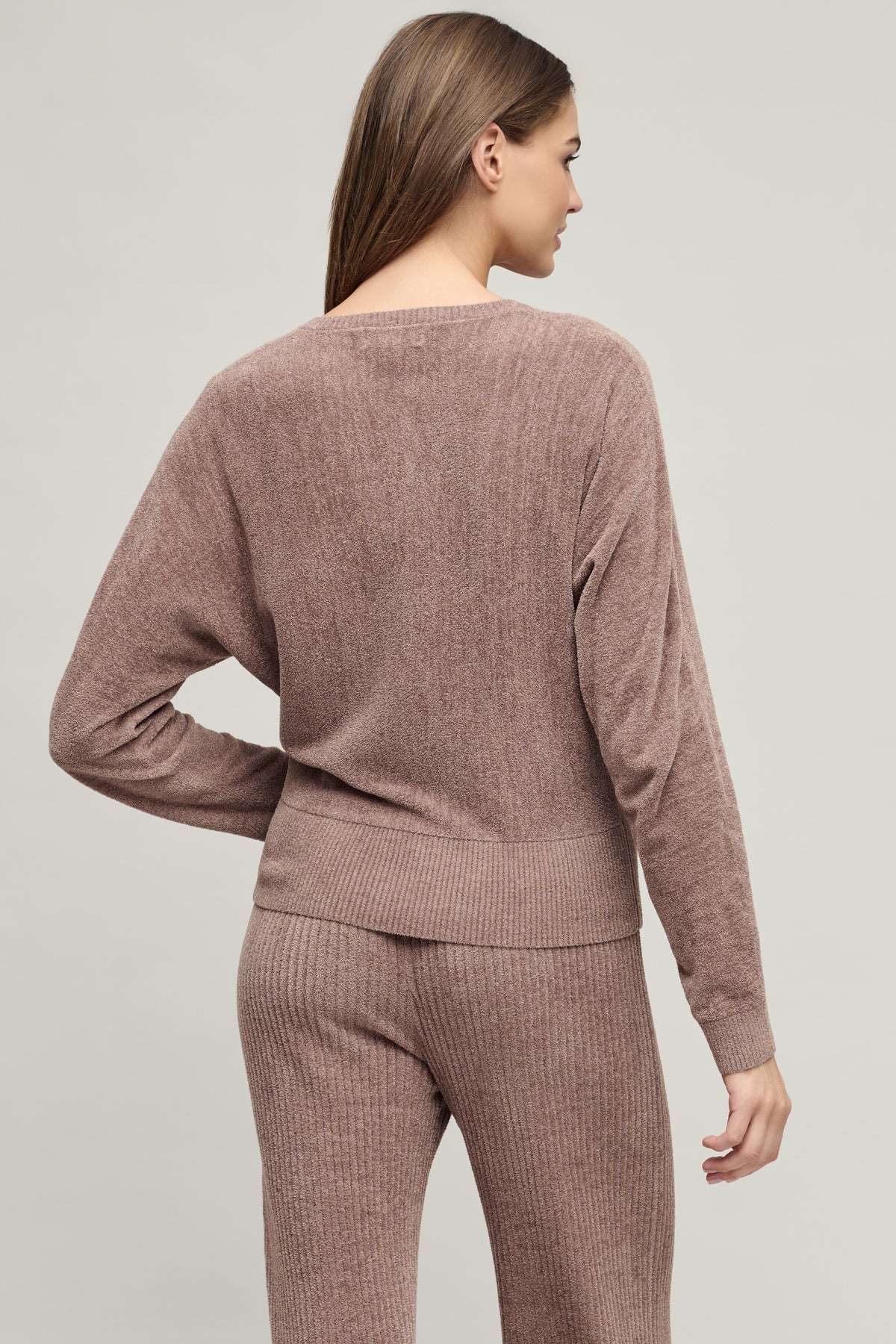 CozyChic Ultra Lite Scallop Dolman Henley