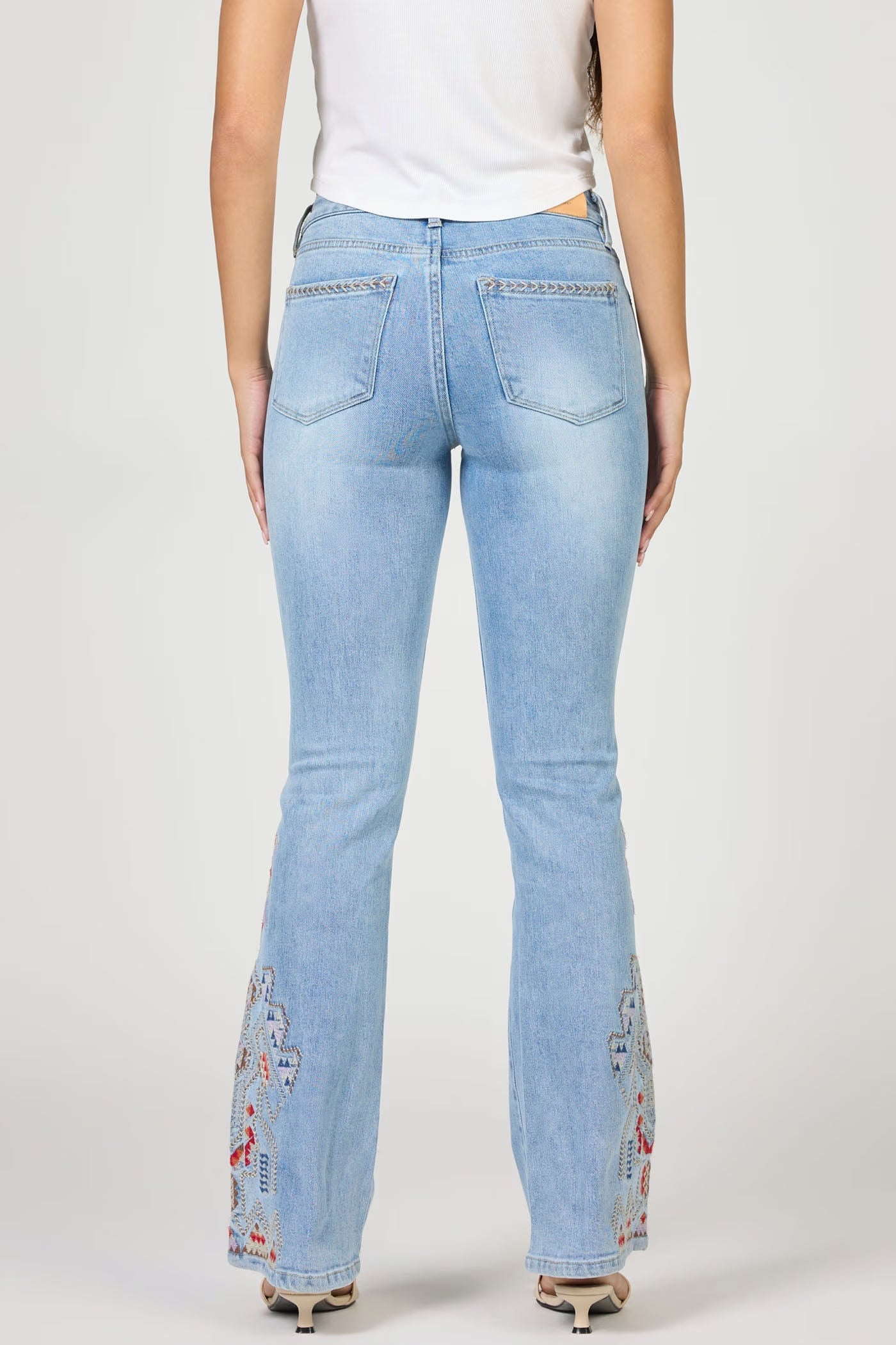 Jaxtyn Mid Rise Bootcut Jean