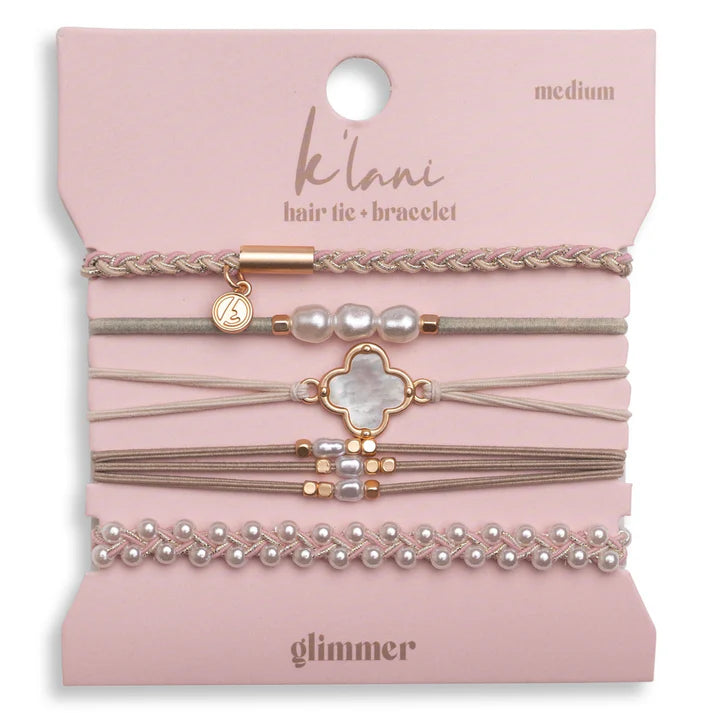 Hair Tie Bracelet - Glimmer