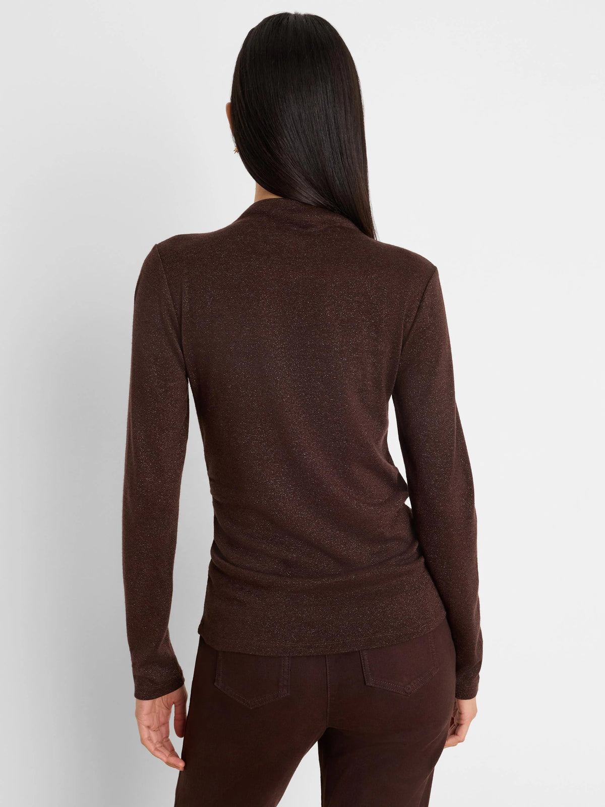 Everyday Sparkle Ruched Top