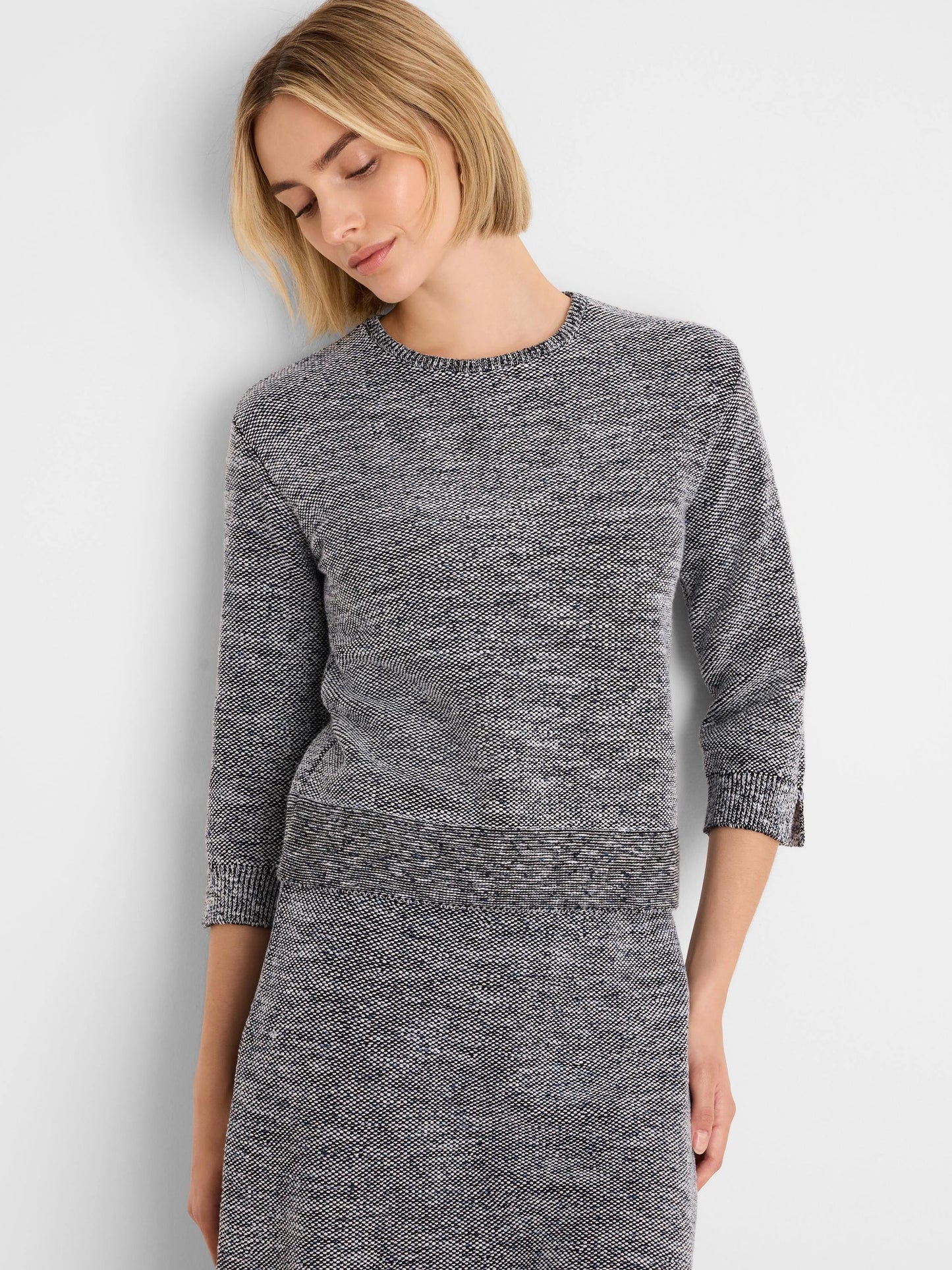 Tweed Stitch Sweater