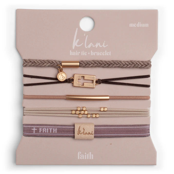 Hair Tie Bracelet - Faith