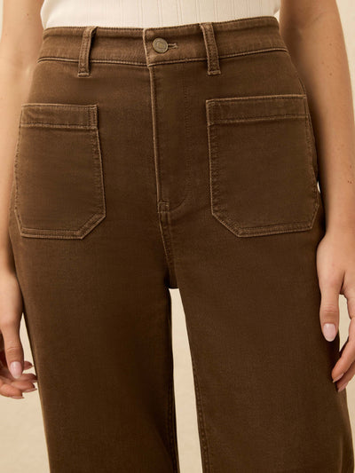 Stretch Terry Patch Pocket Pant