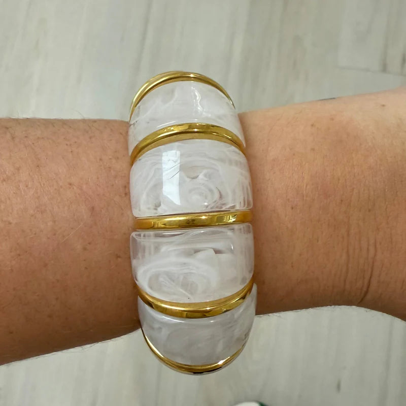 Verona Bangle - Clear
