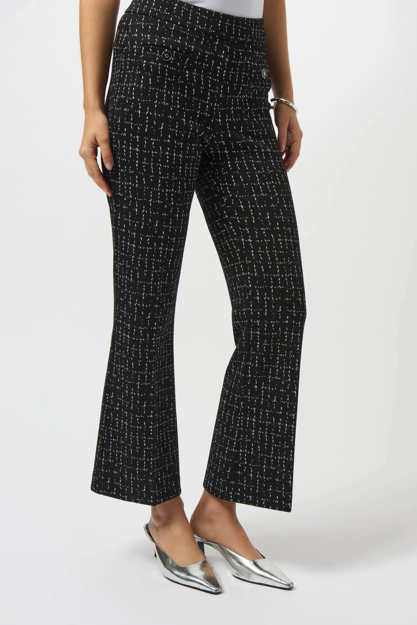 Jacquard Checkered Pants