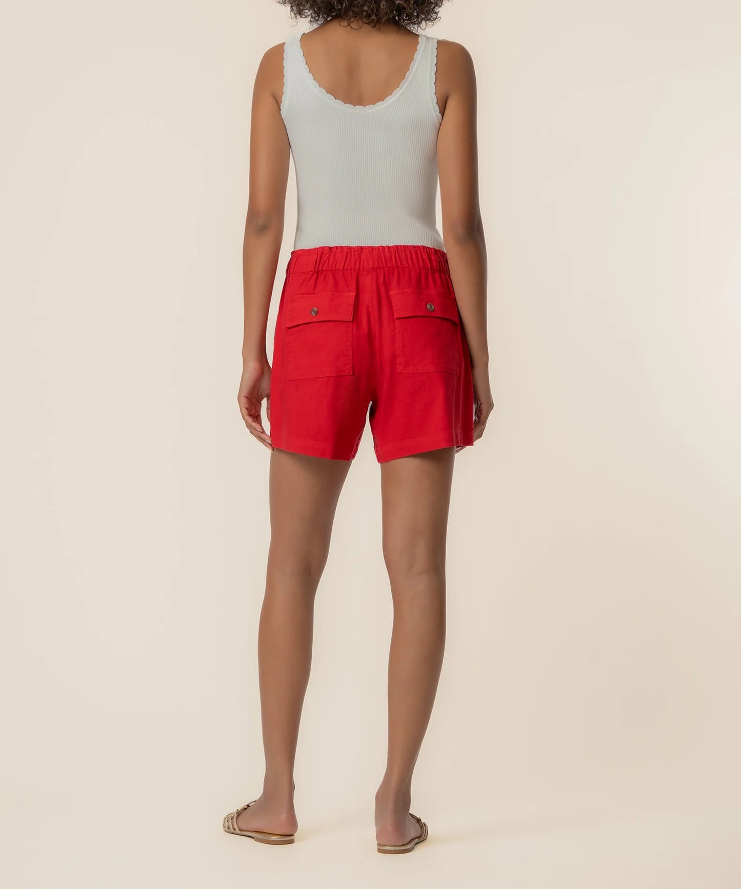 Katana Linen Drawstring Short