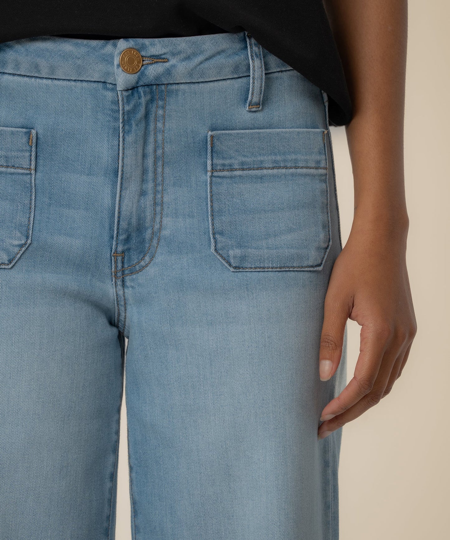 Meg Hi Rise Wide Leg Jeans