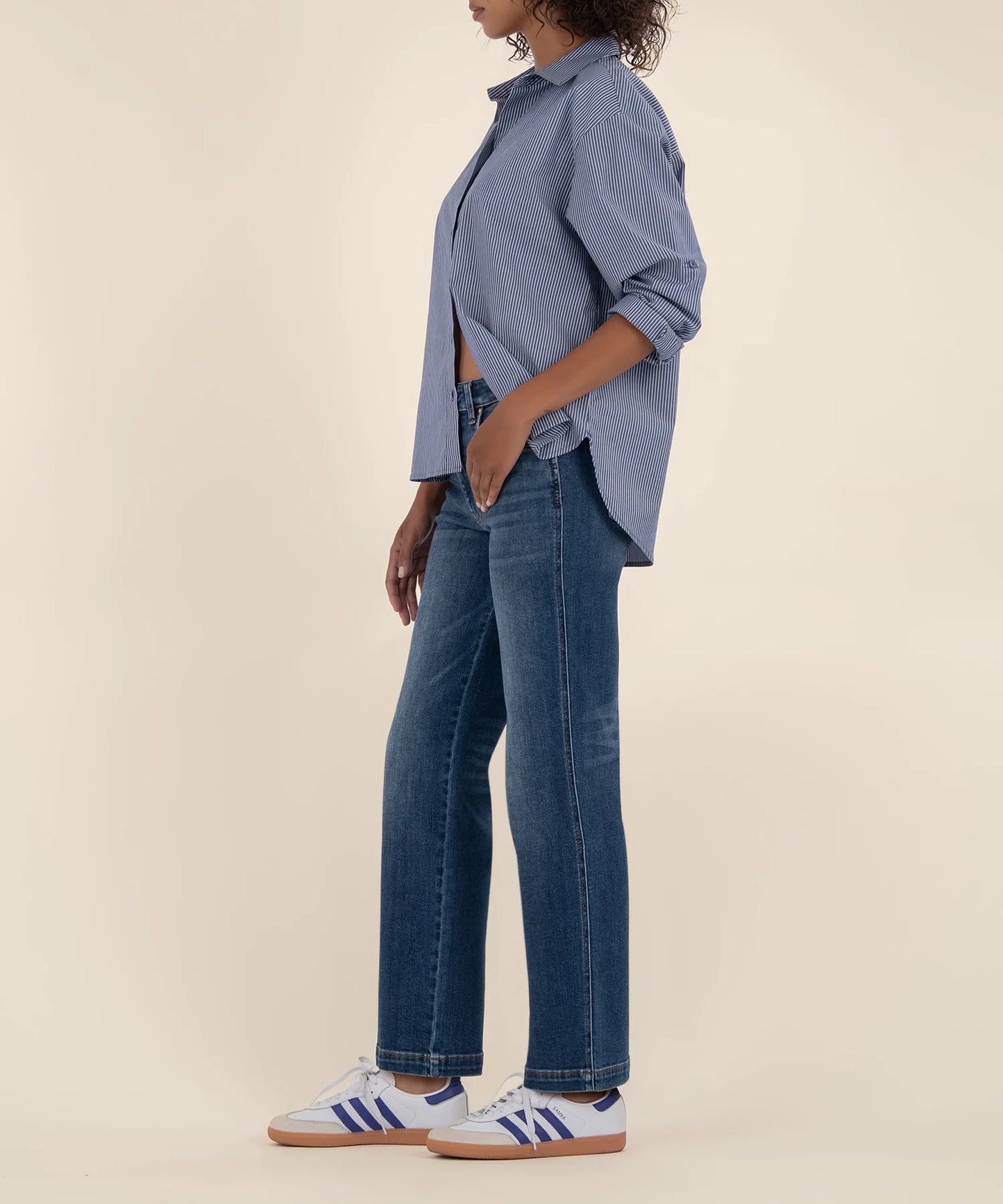 Pattie High Rise Straight Leg Jean