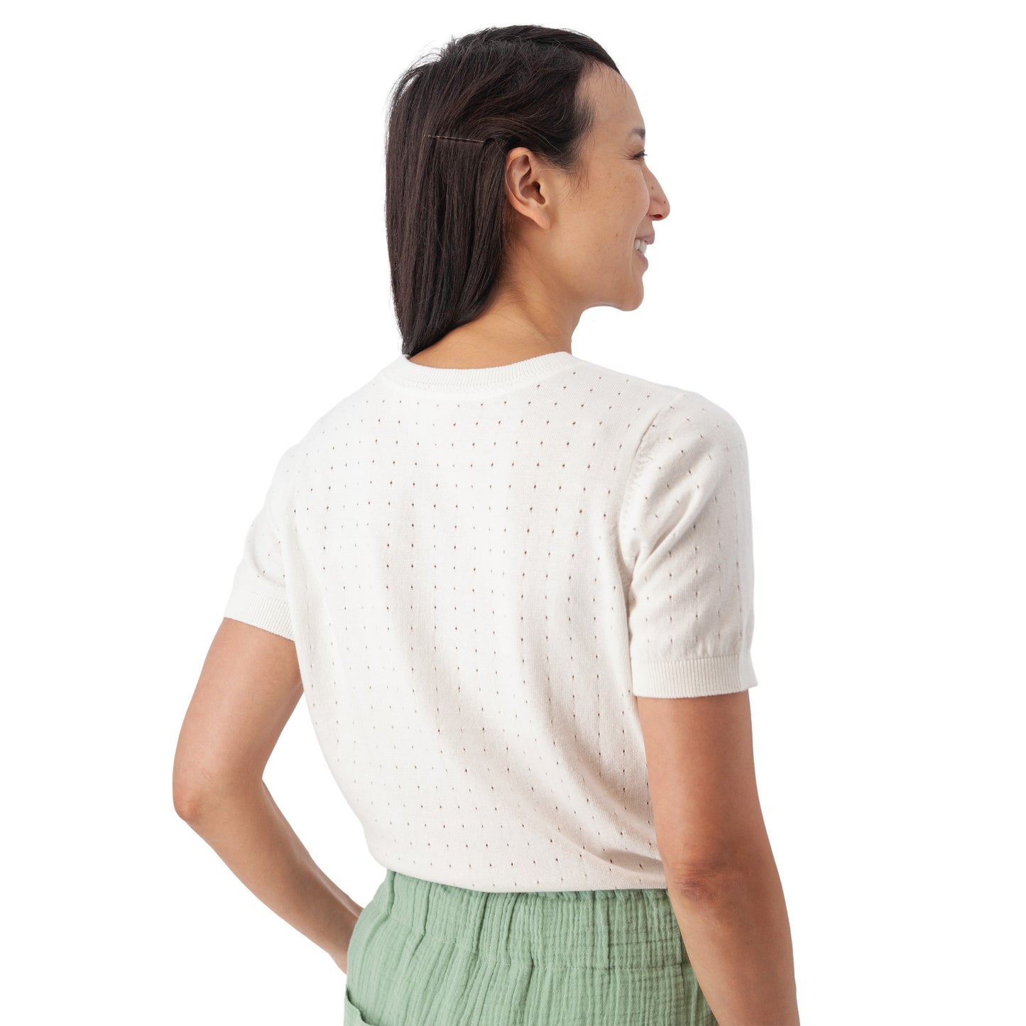Lottie Pointelle Sweater Top