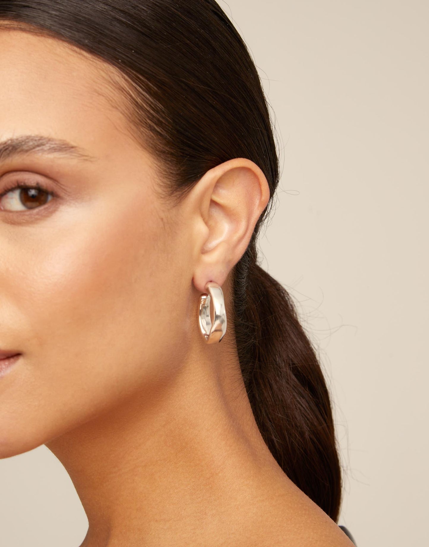 Open Your Mind - Open Hoop Earrings