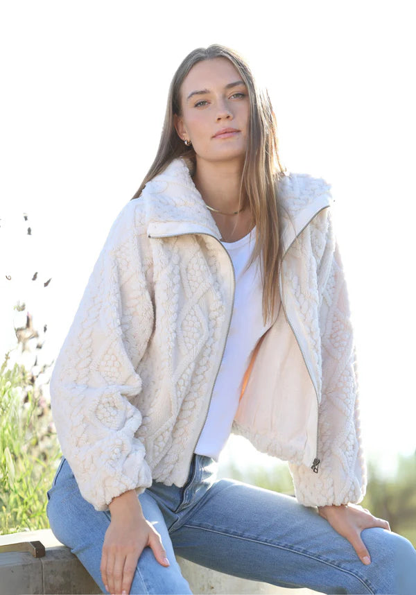 So Cozy Cable Jacket