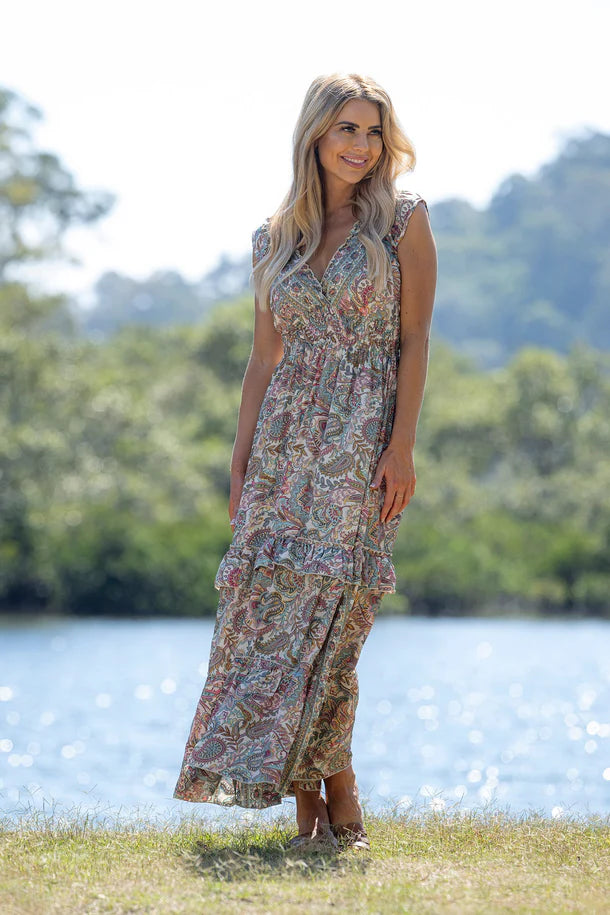 Adara Sleeveless Boho Dress
