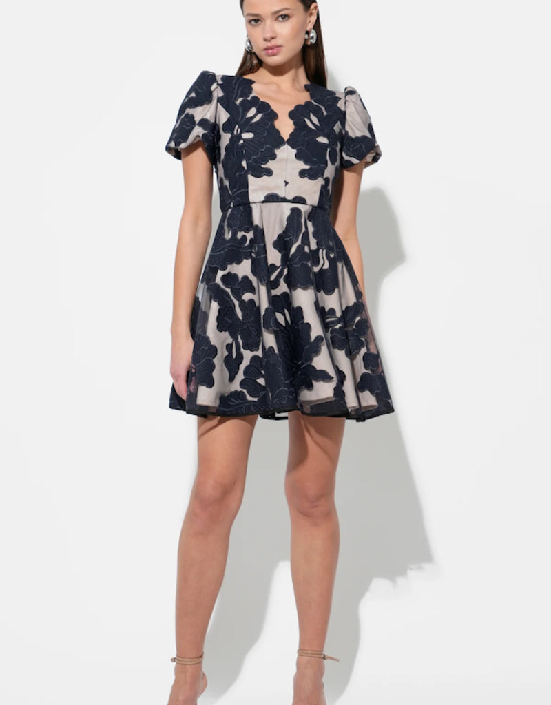 Agnes Puff Sleeve Mini Dress