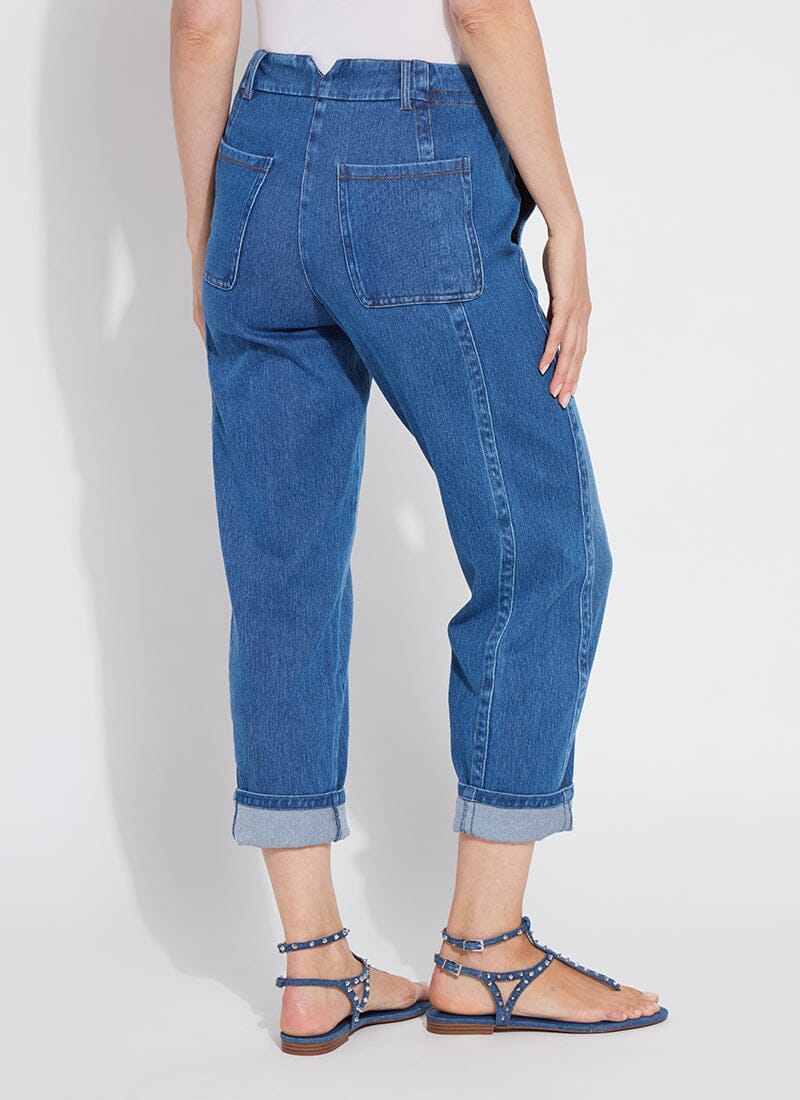 Barrel Crop Denim