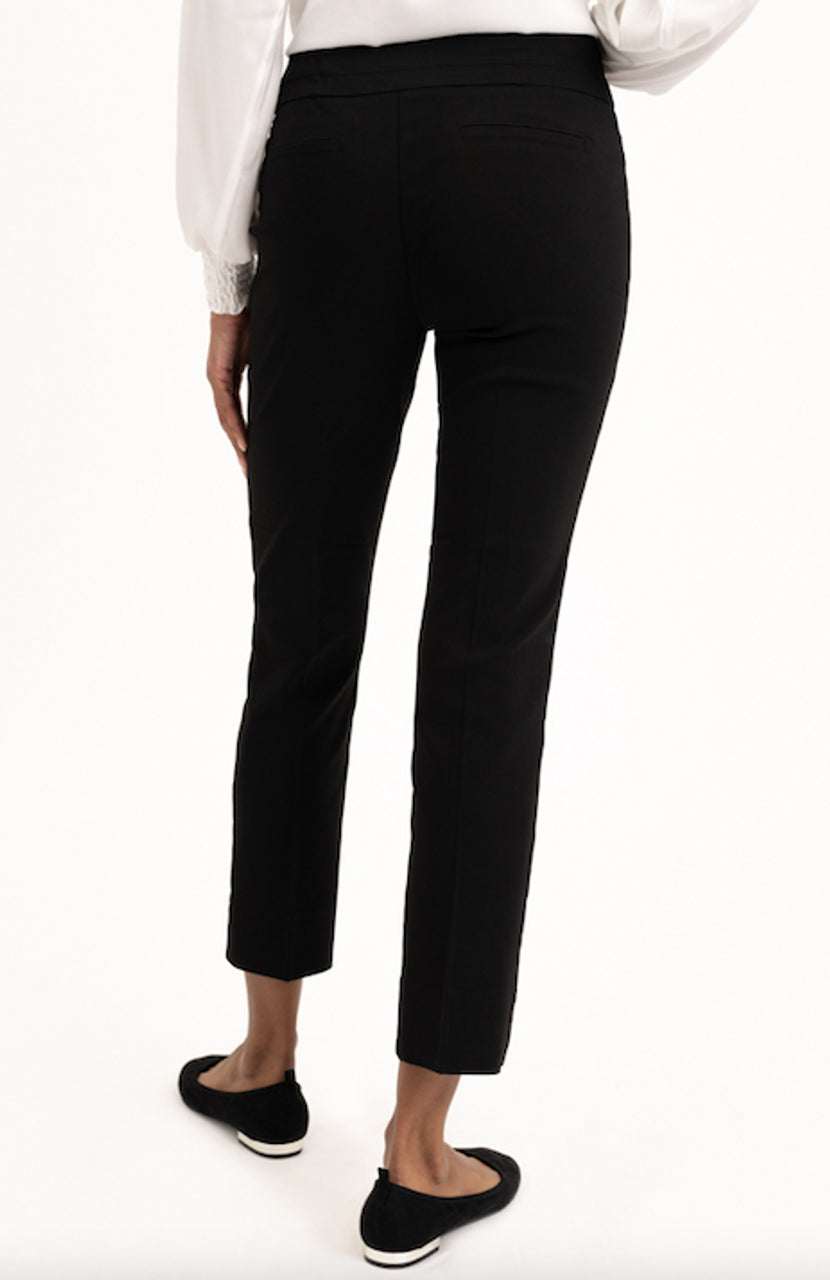 Cigarette Ankle Pant - Black