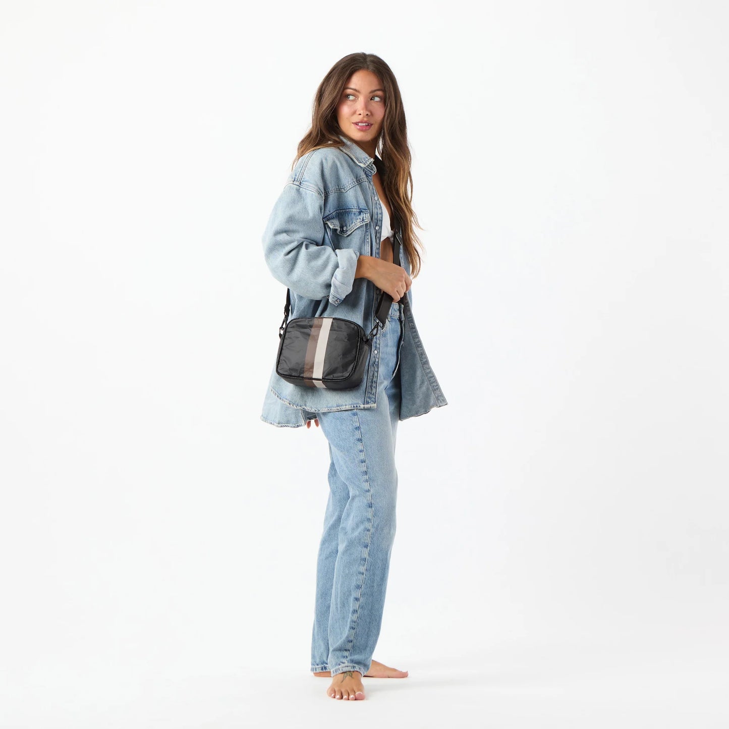 Le Tour Crossbody Bag - Le Voyageur Caffe Black