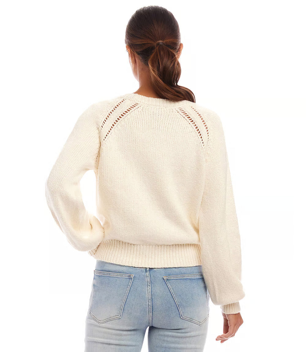 Cutout Cardigan