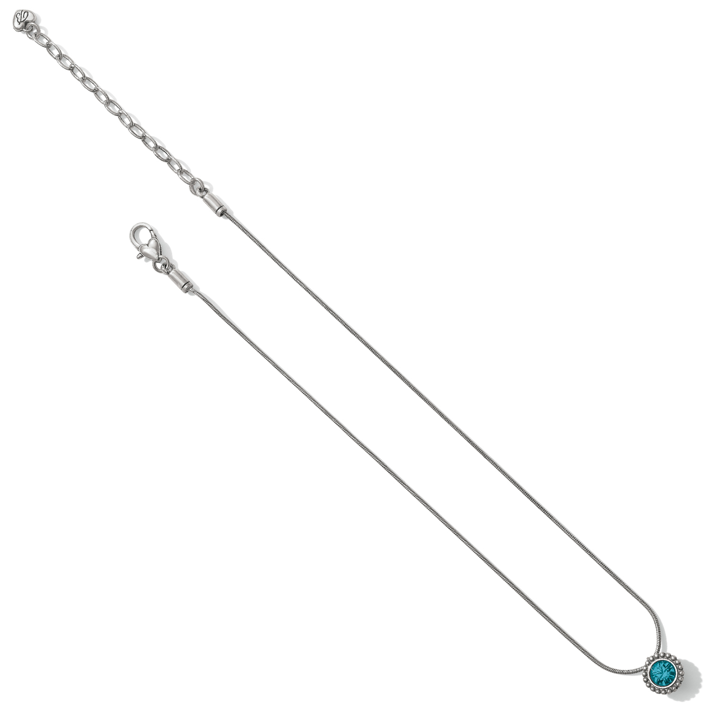 Twinkle Blue Zircon Necklace