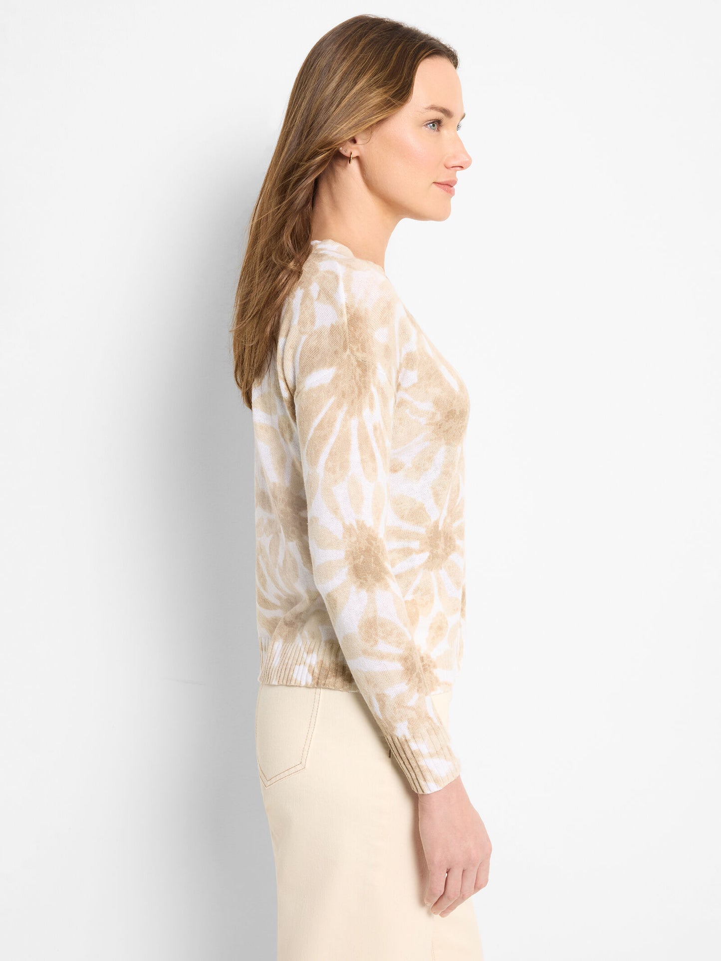 Floral Hint Supersoft Sweater