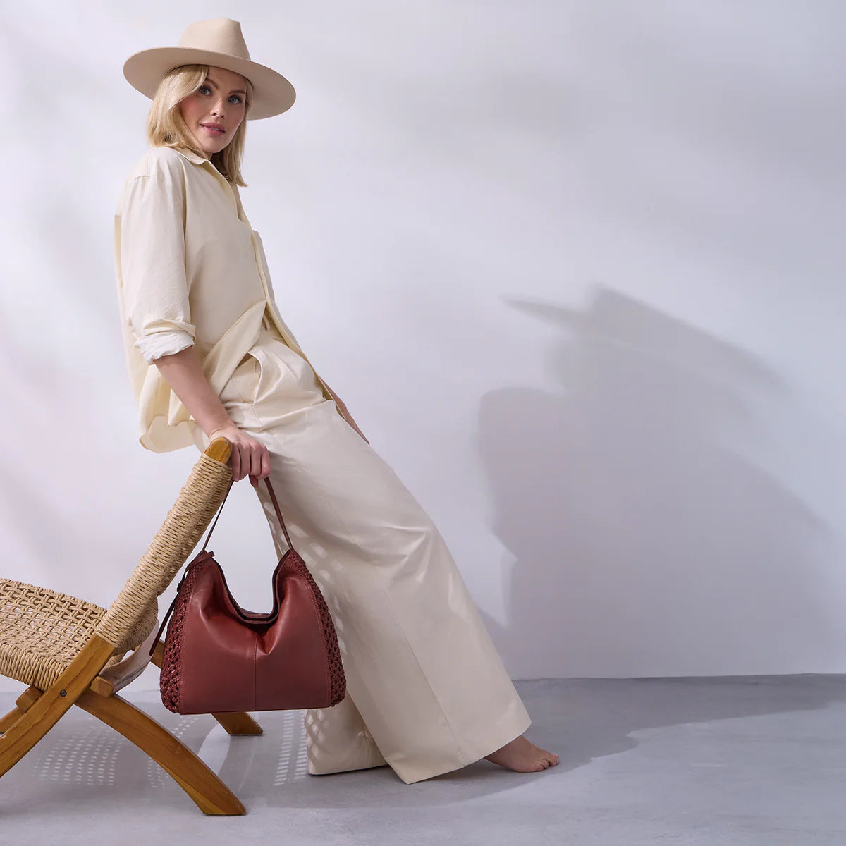 Hazel Hobo Handbag