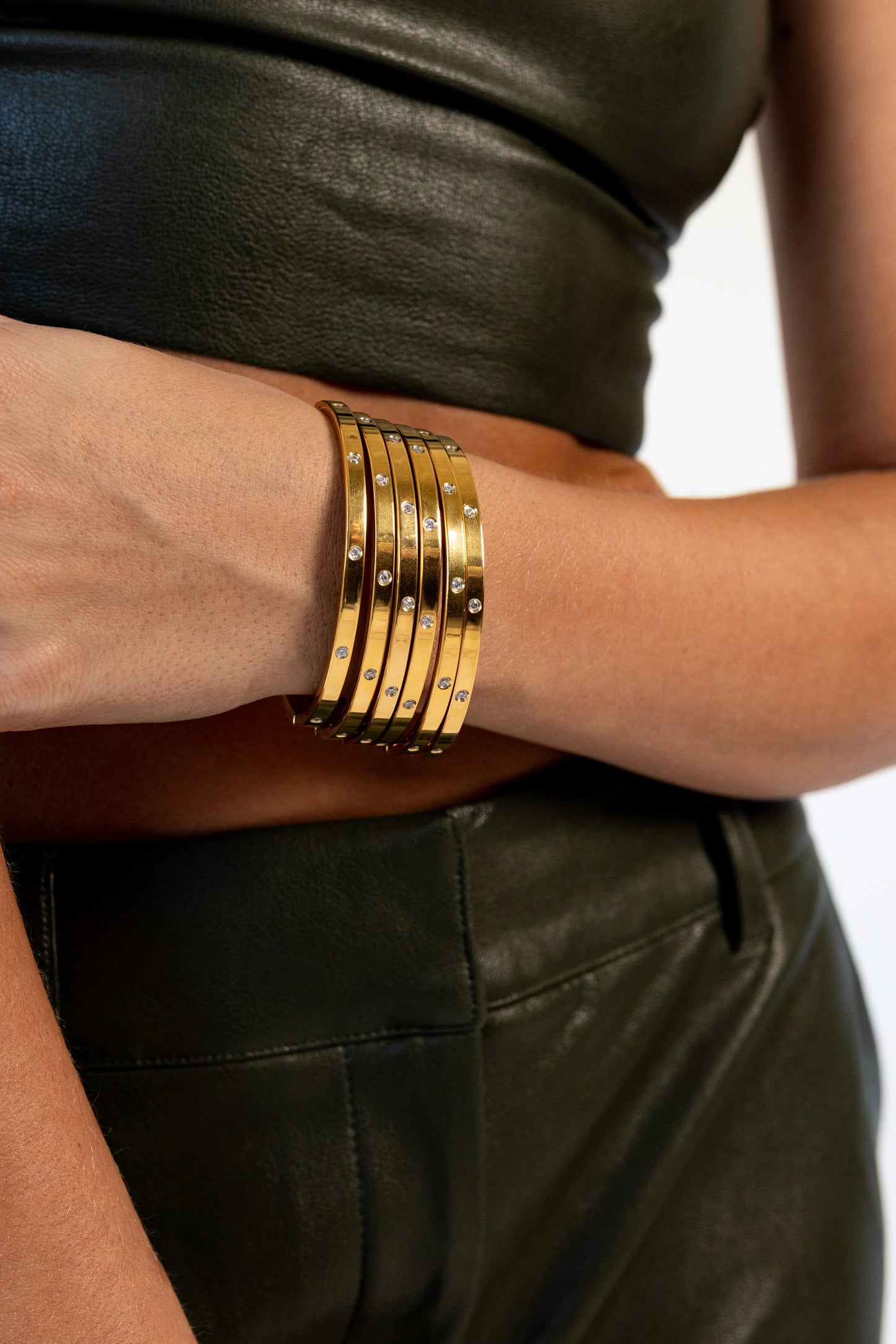 Elsie Eternity Bracelet - Gold