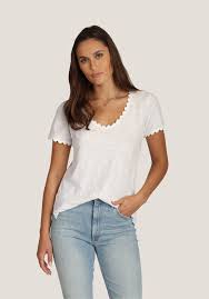 Short Sleeve Ric-Rac Tee