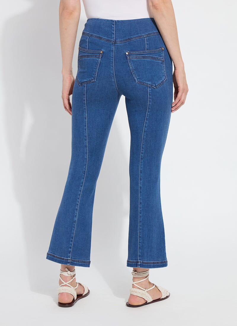 Jade Stretch Tencel Denim Flare