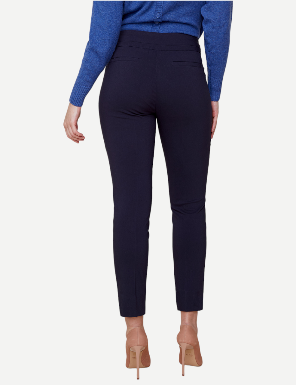 Cigarette Ankle Pant-New Midnight