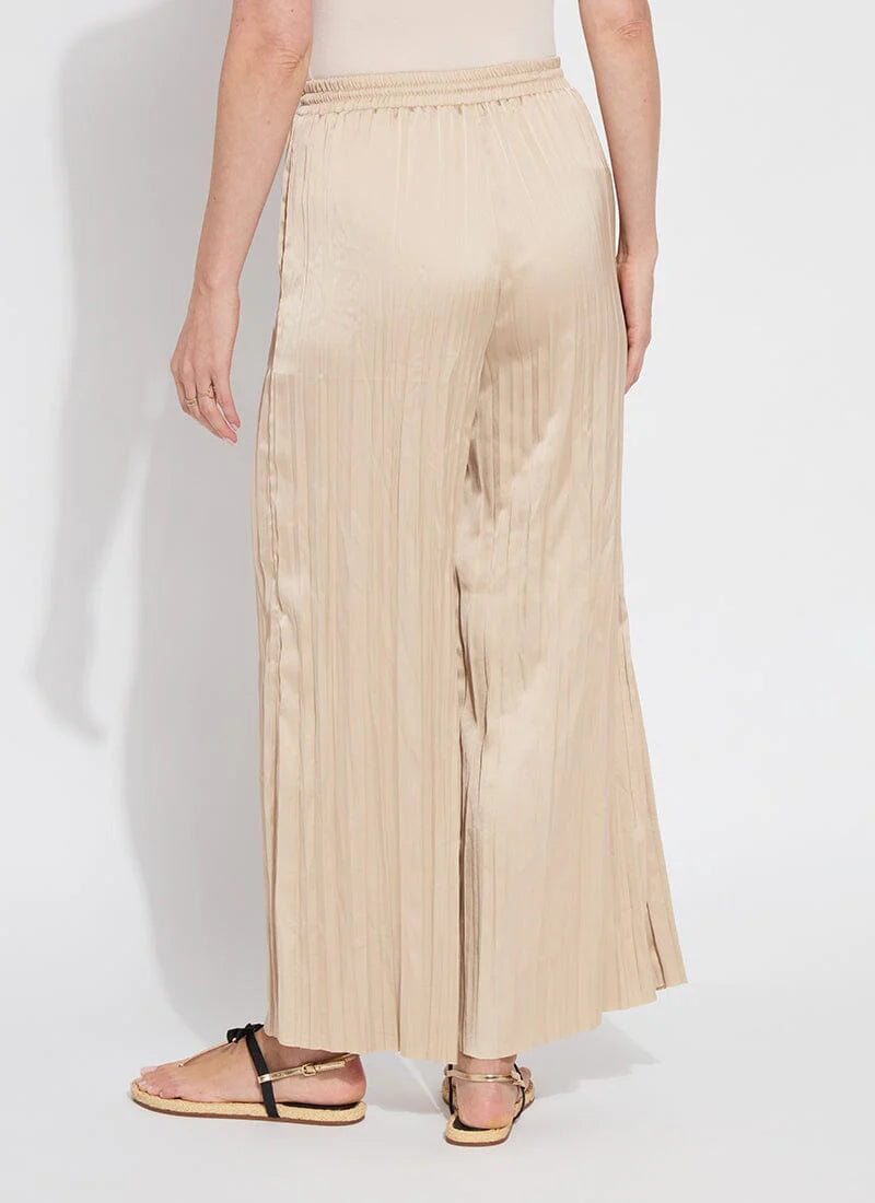 Packable Pleated Palazzo