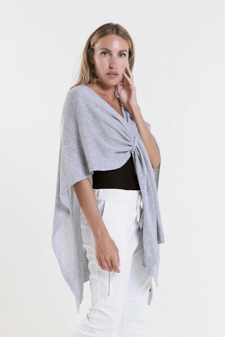 Aliya Mutli Way Cotton Wrap - Pearl