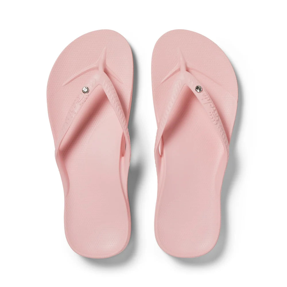 Crystal Arch Support Flip Flops