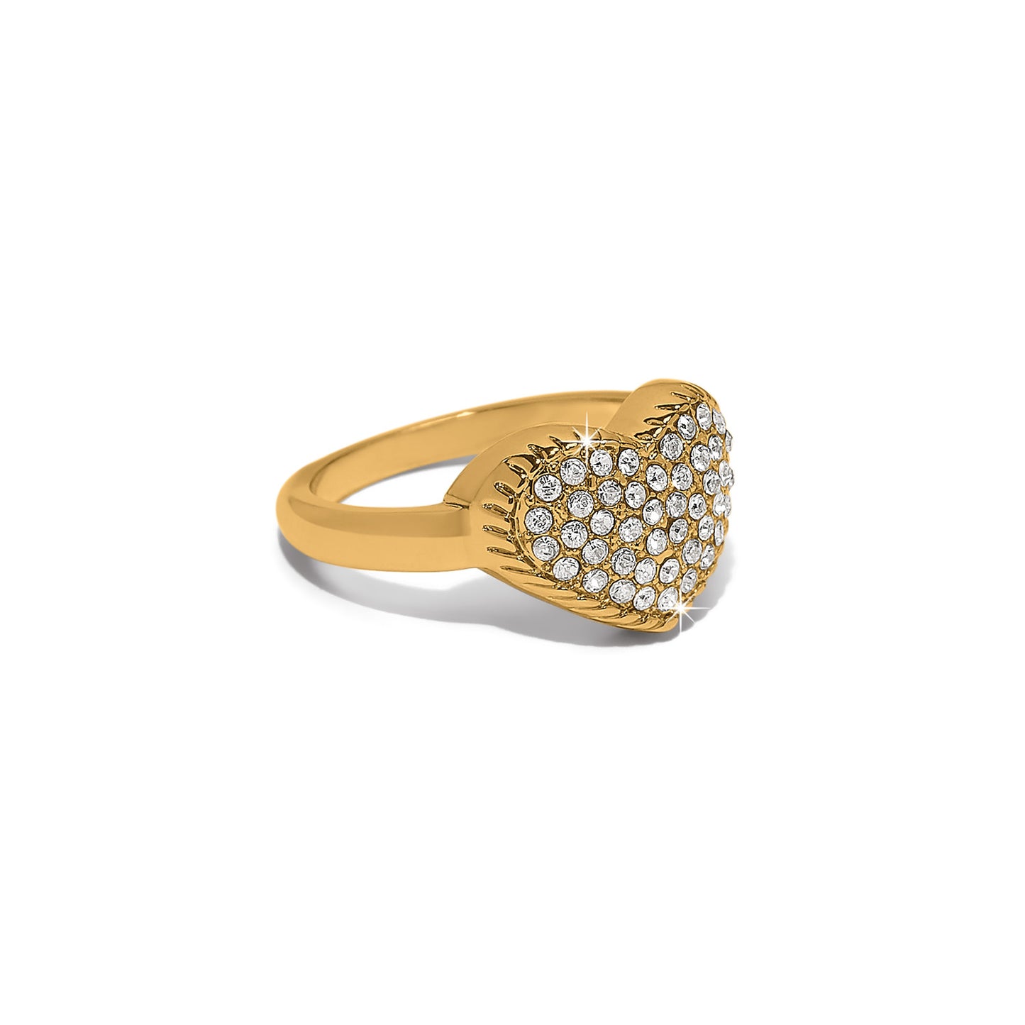 Illumina Celeste Heart Gold Ring