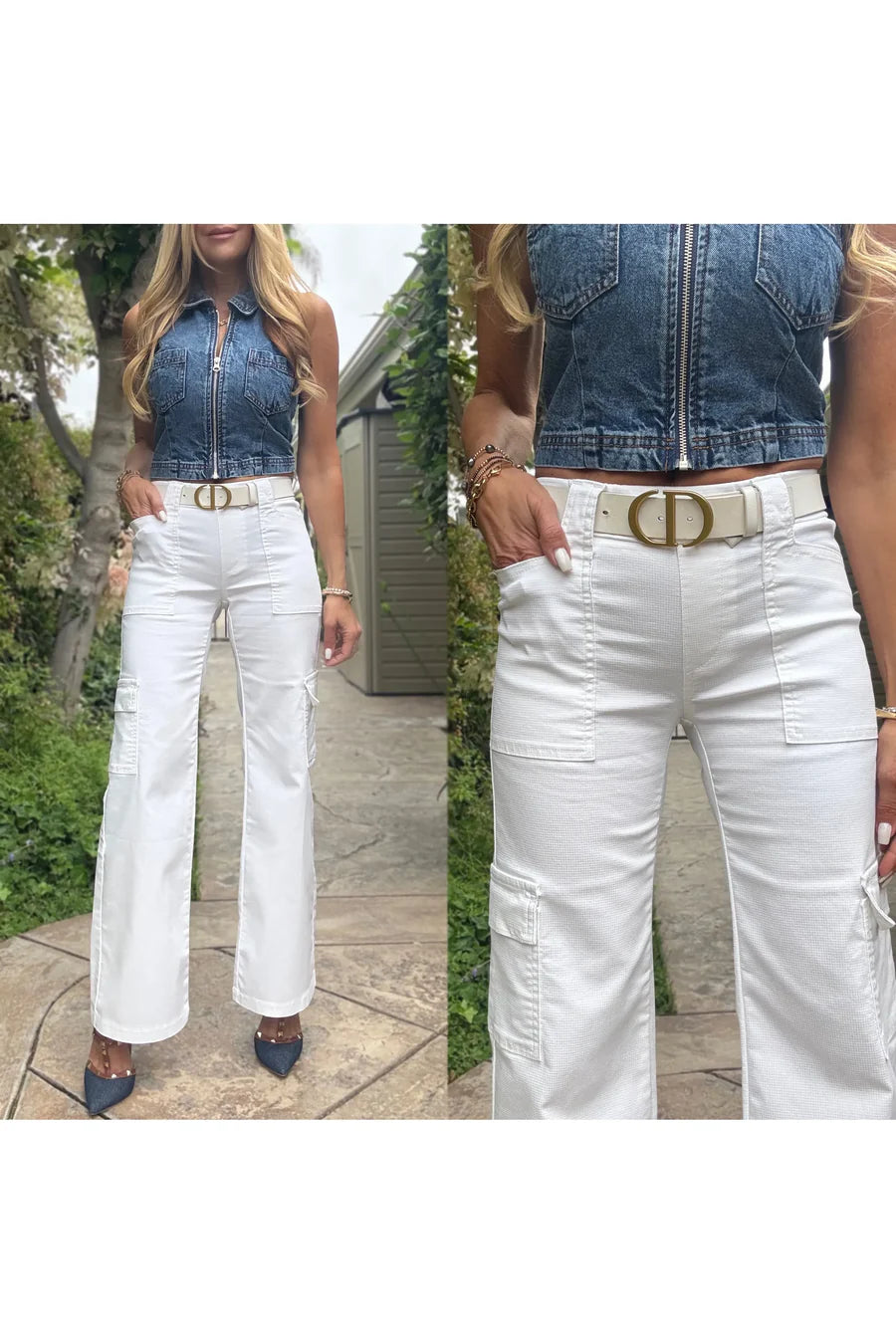 Randi Cargo Flare Pants